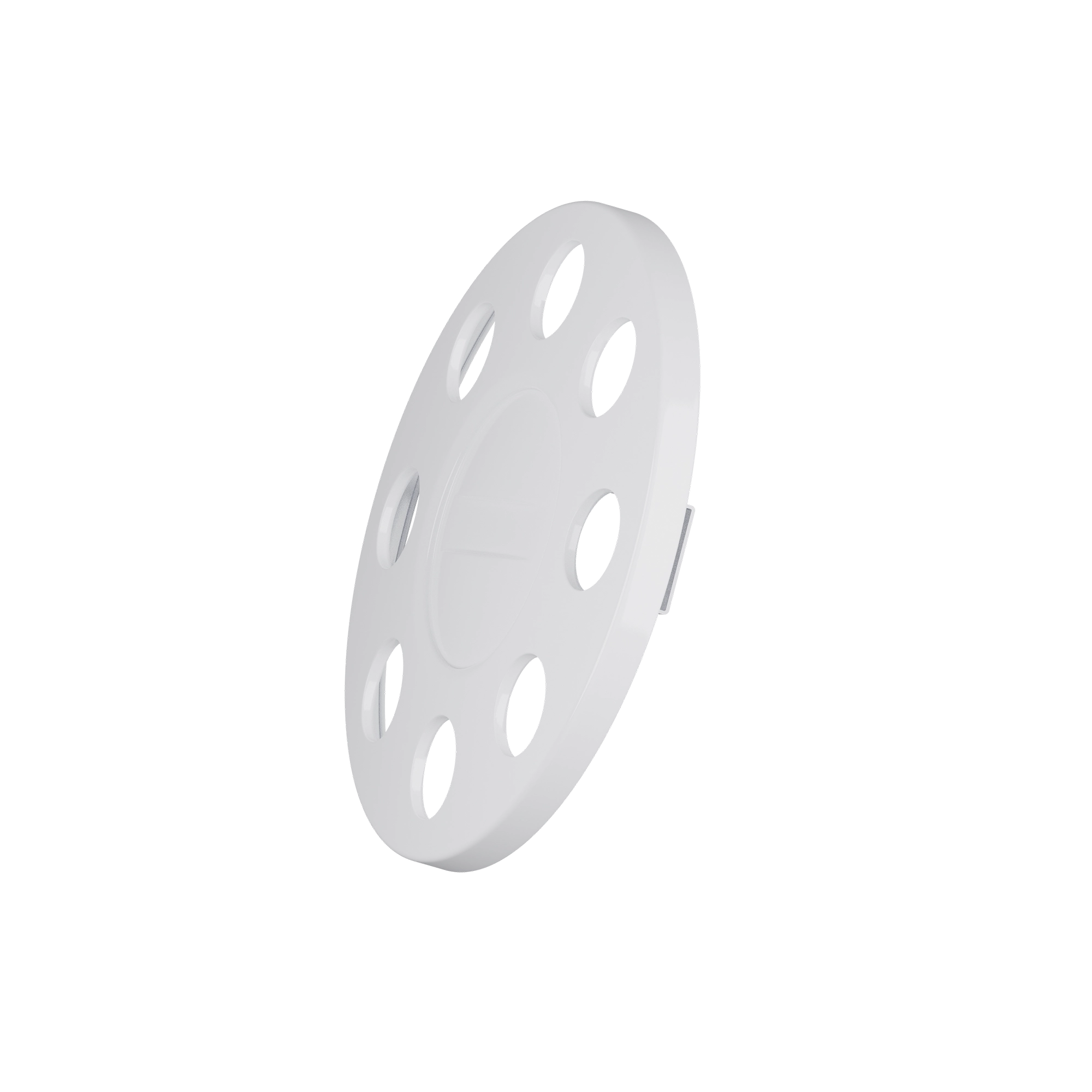 CLOSE CENTER WHEEL TRIM 8 STUD WHITE